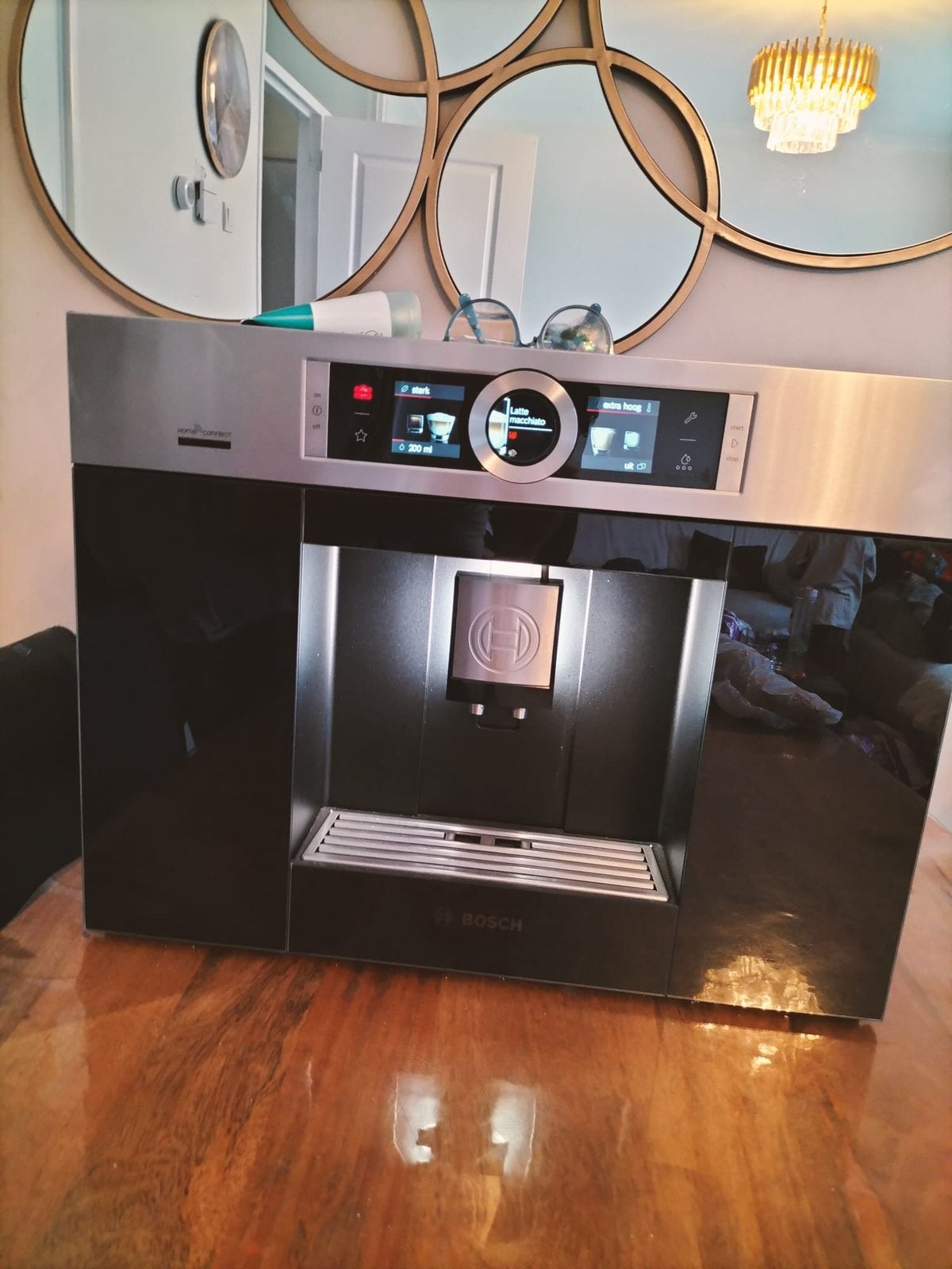 Bosch koffiemachine inbouw, Ophalen of Verzenden, Zo goed als nieuw, Koffiemachine