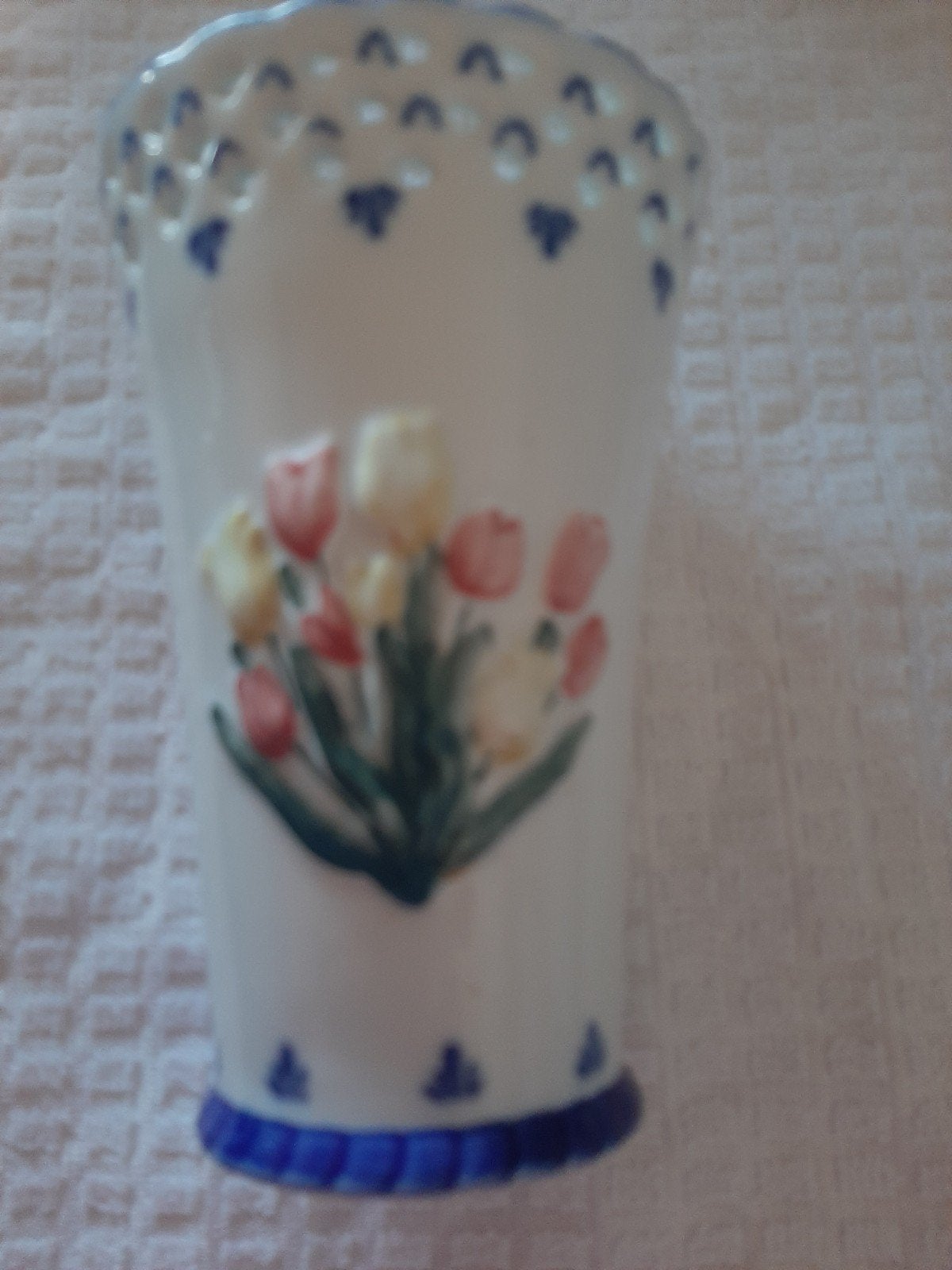 Delfts blauw vaasje., Antiek en Kunst, Antiek | Vazen, Ophalen