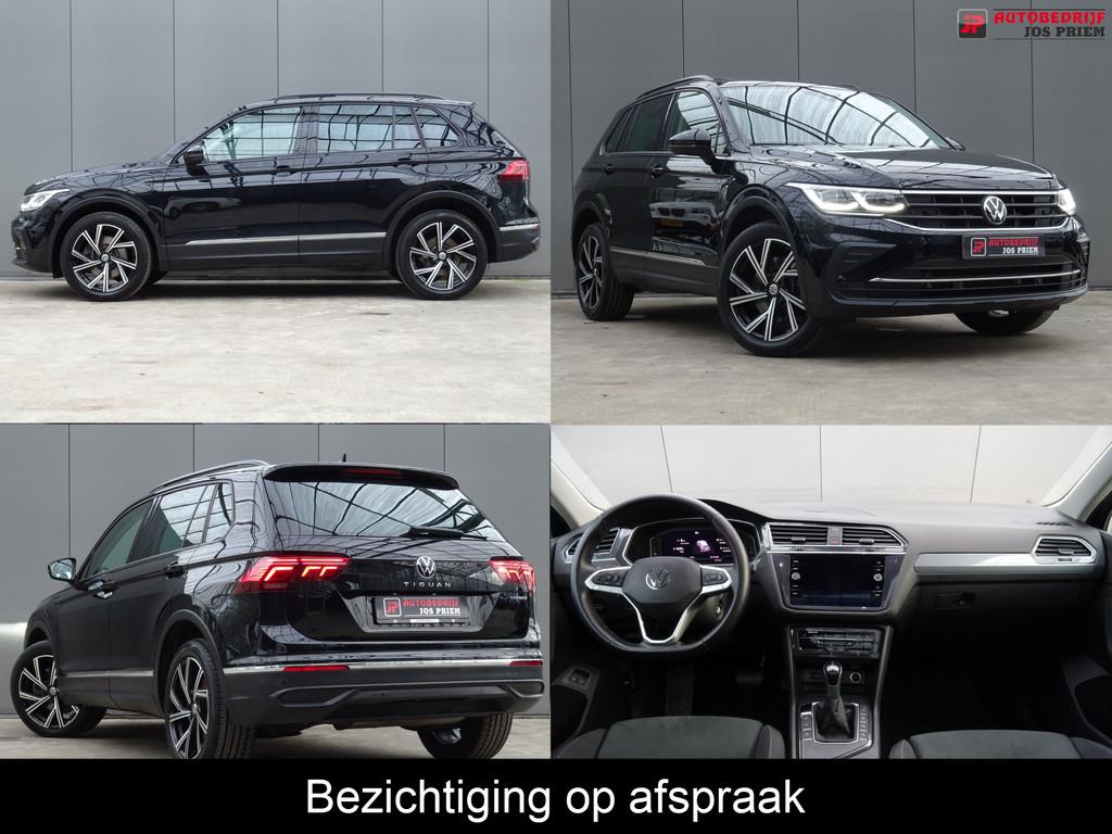Volkswagen Tiguan 1.4 TSI eHybrid Business+ * PANORAMADAK *, Auto's, 1716 kg, 4 cilinders, Alcantara, Zwart