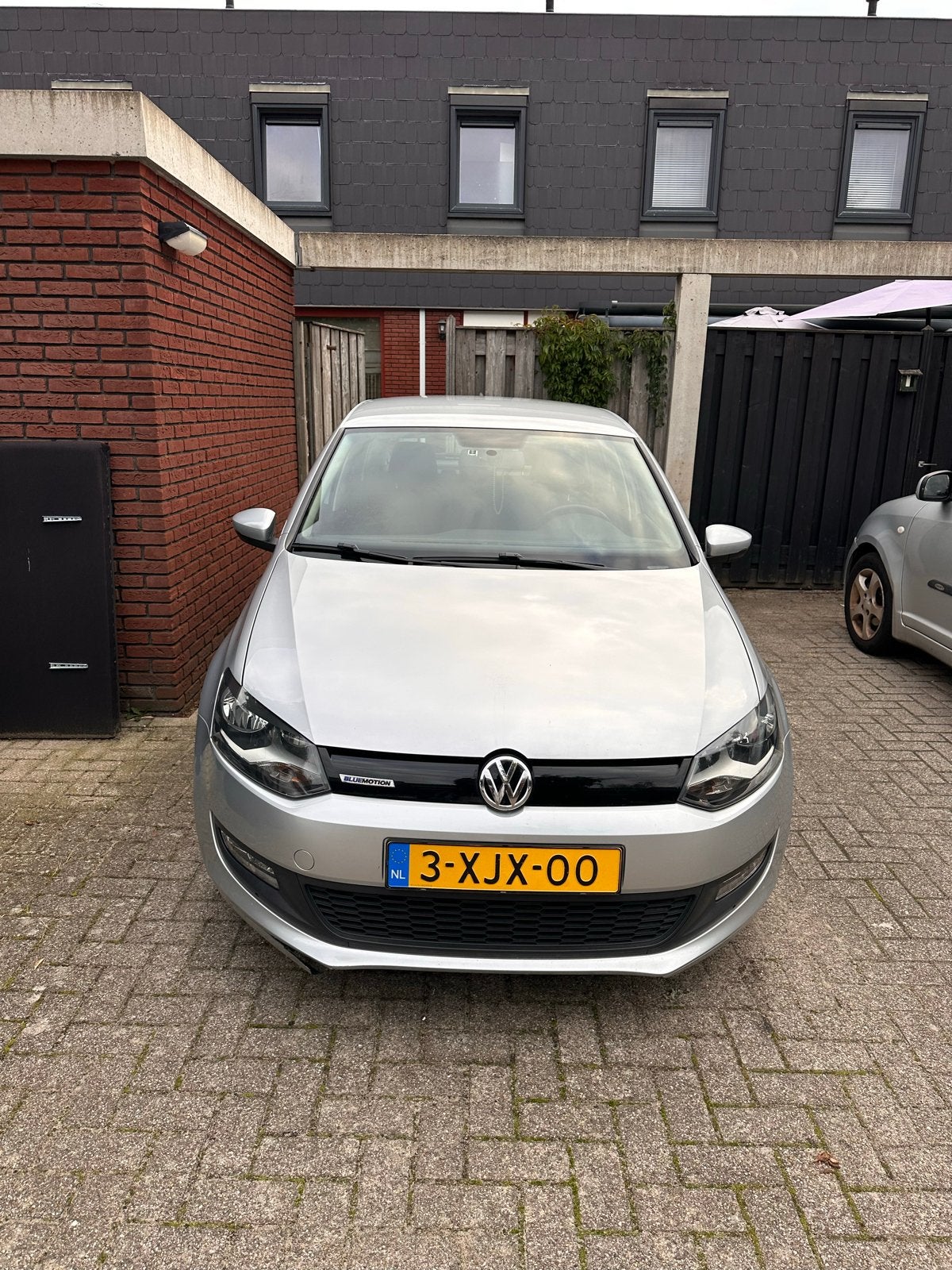 Volkswagen Polo 1.4 TDI 55KW BMT 2014 Grijs, Auto's, Voorwielaandrijving, Stof, 74 pk, Zwart