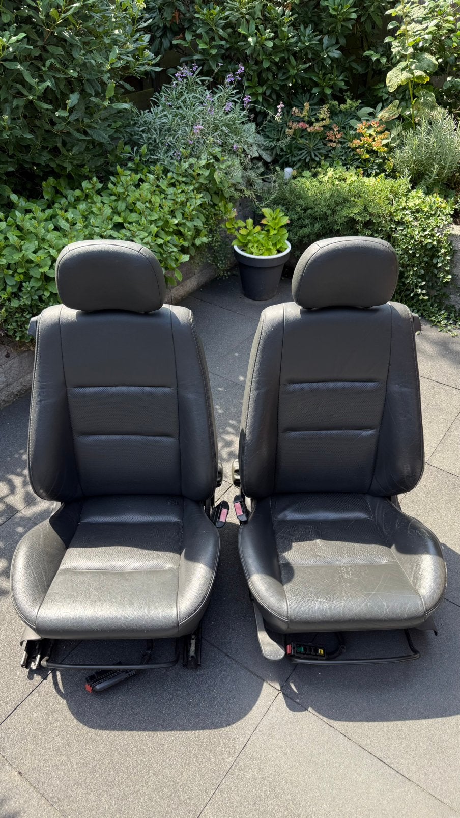 Lederen voorstoelen Corsa C, Auto-onderdelen, Ophalen, Gebruikt, Opel