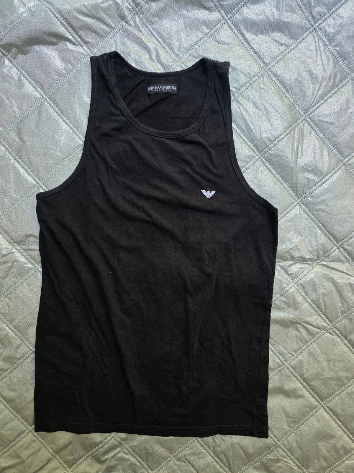 Zwarte hemd tanktop, Ophalen of Verzenden, Gedragen, Zwart, Algemeen