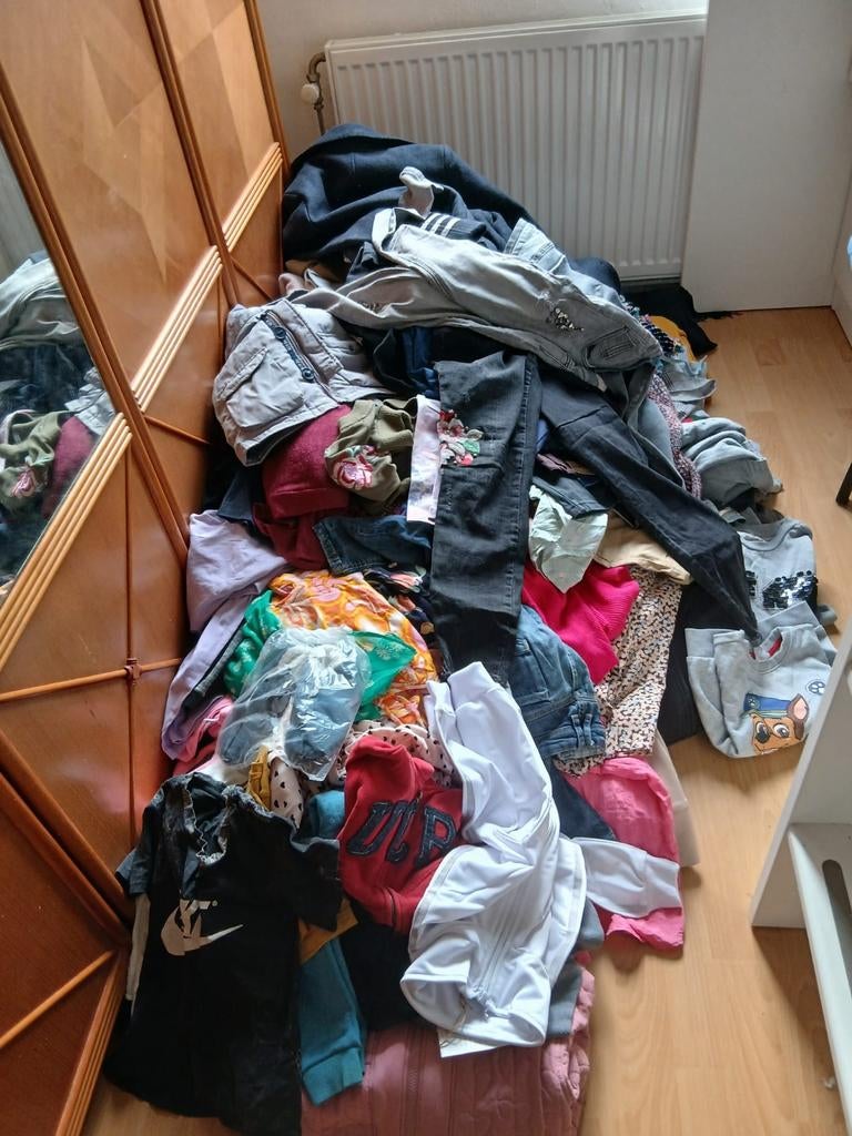 kleding pakket, Ophalen