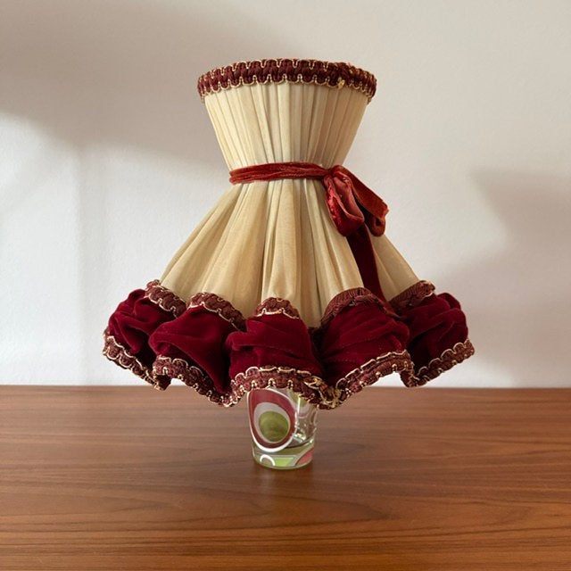 Lampenkap, barok, rococo, vintage, jaren 50/60, Huis en Inrichting, Lampen | Lampenkappen, Ophalen of Verzenden, Zo goed als nieuw