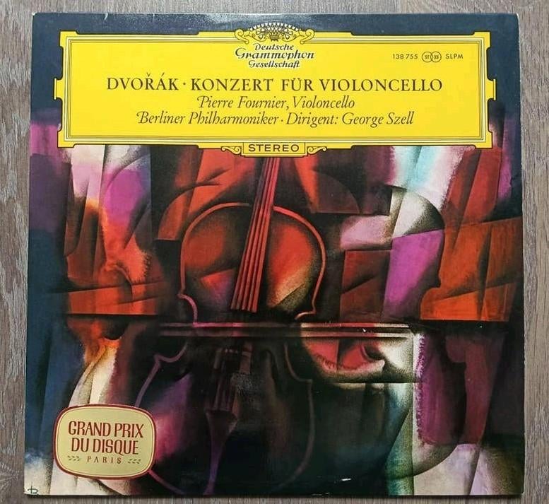 Dvořák Celloconcert - Fournier/Szell, Gebruikt, Ophalen of Verzenden, Romantiek, 12 inch