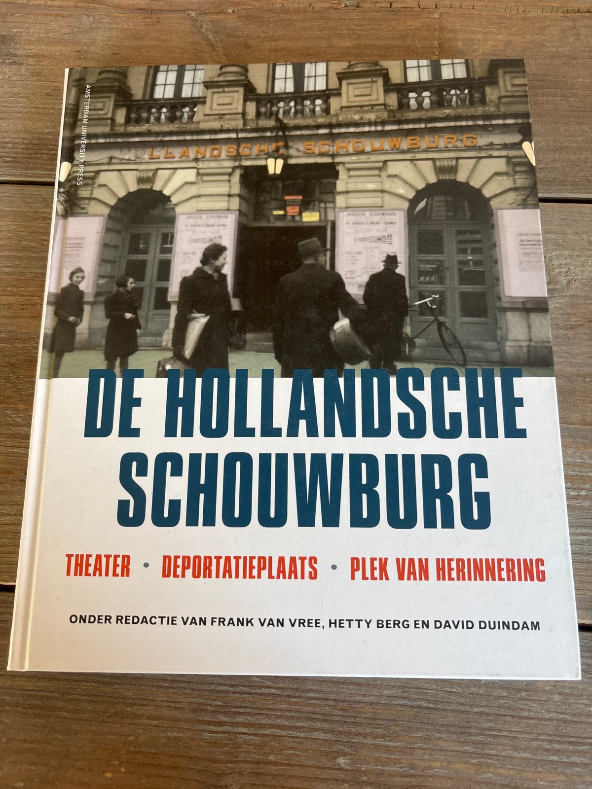 De Hollandsche Schouwburg - Gebonden Uitgave, Ophalen of Verzenden, 20e eeuw of later, Zo goed als nieuw