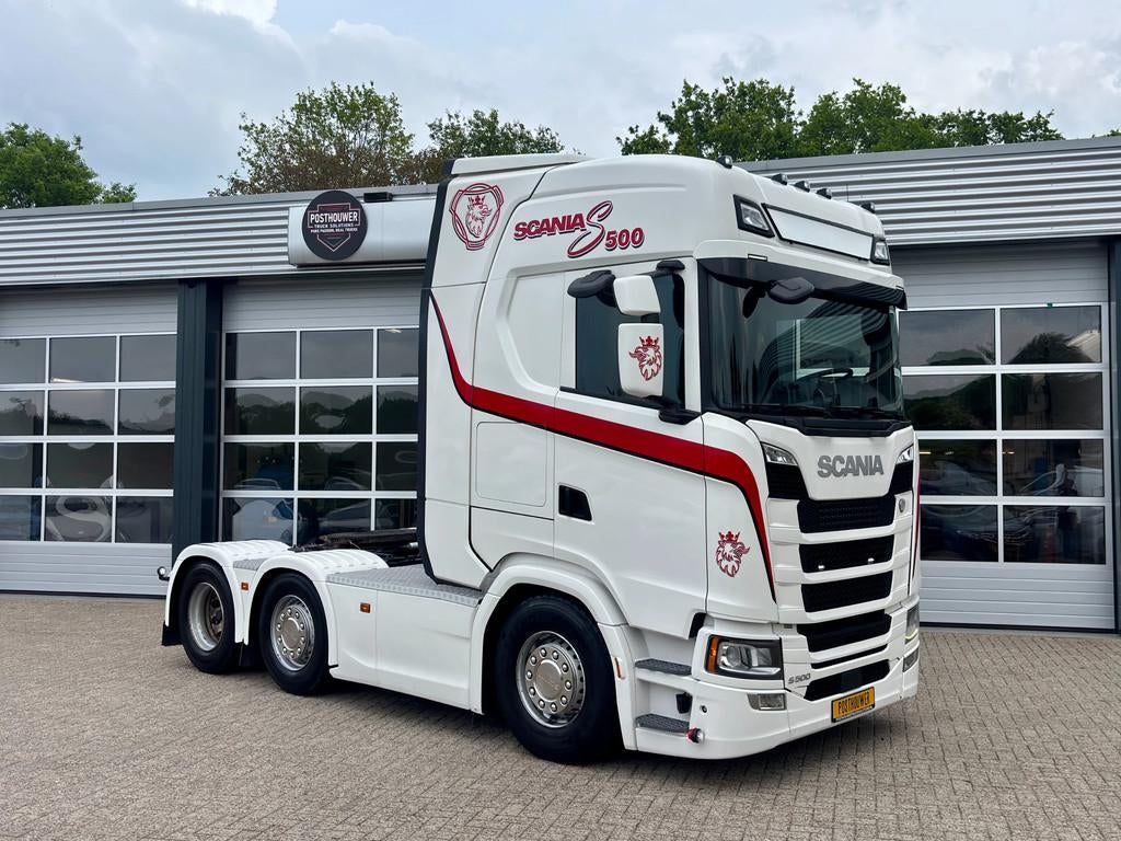 Scania R500 NGS FullAir, Retarder (bj 2019), Automaat, Scania, Wit, Bedrijf