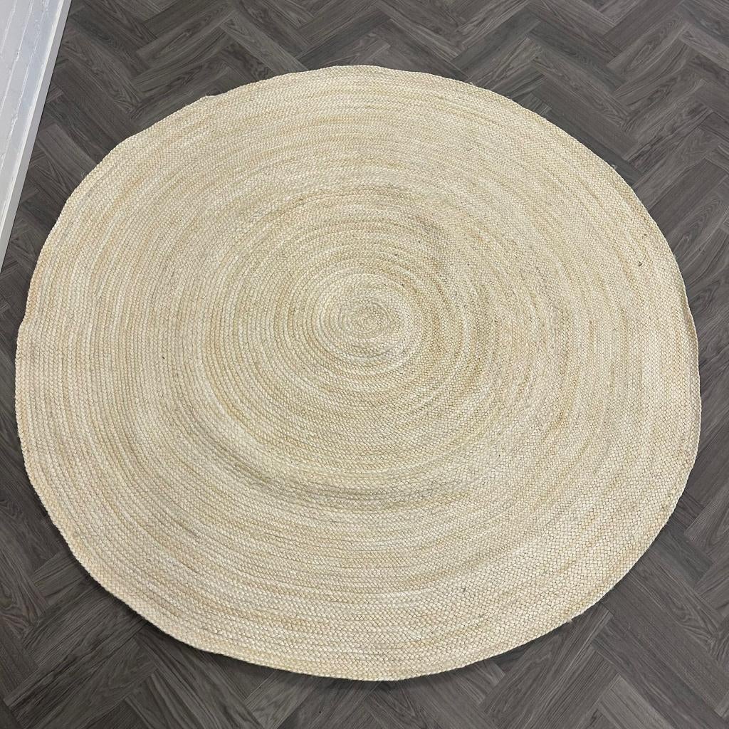 Rond Vloerkleed Brinker Carpets Circle 2 Beige - 200x200cm, Overige kleuren, Rond, 200 cm of meer, Ophalen of Verzenden