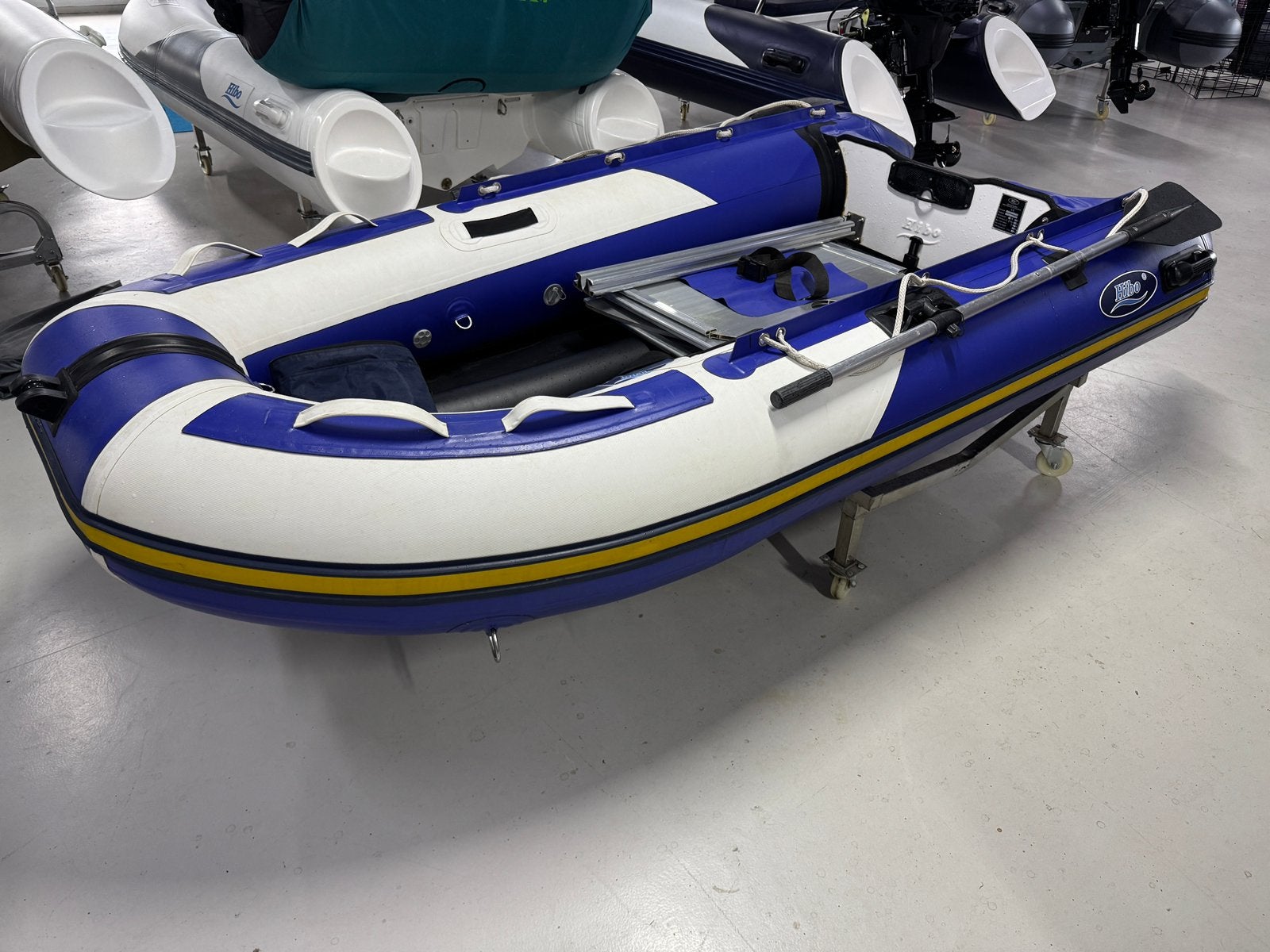 Occasion Rubberboten - Ingeruild & Gecontroleerd, Watersport en Boten, Rubberboten, Ophalen, Aluminium, Gebruikt, Buitenboordmotor