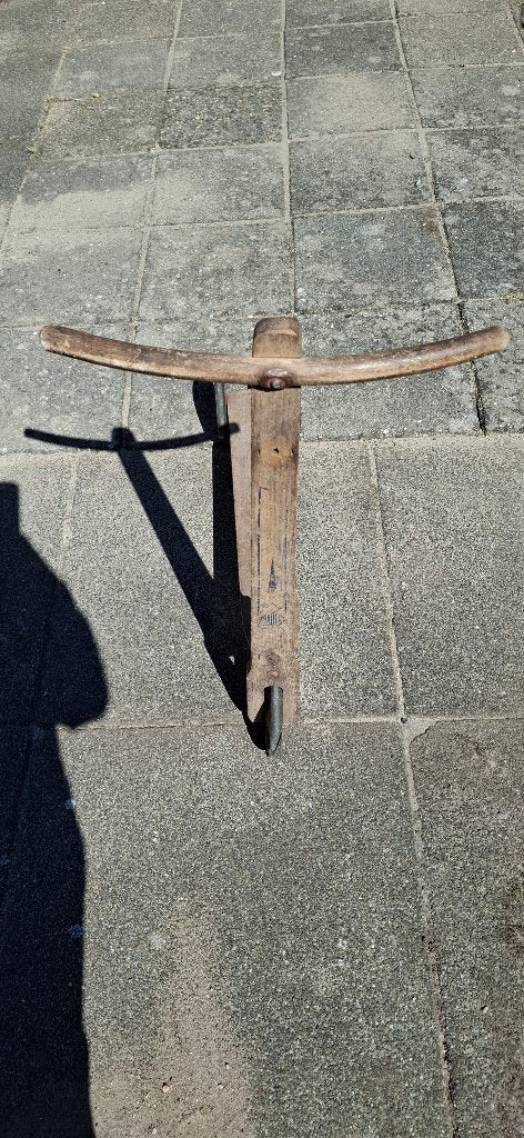 Antieke Houten Kinderstep Vintage / Brocante, Antiek en Kunst, Ophalen