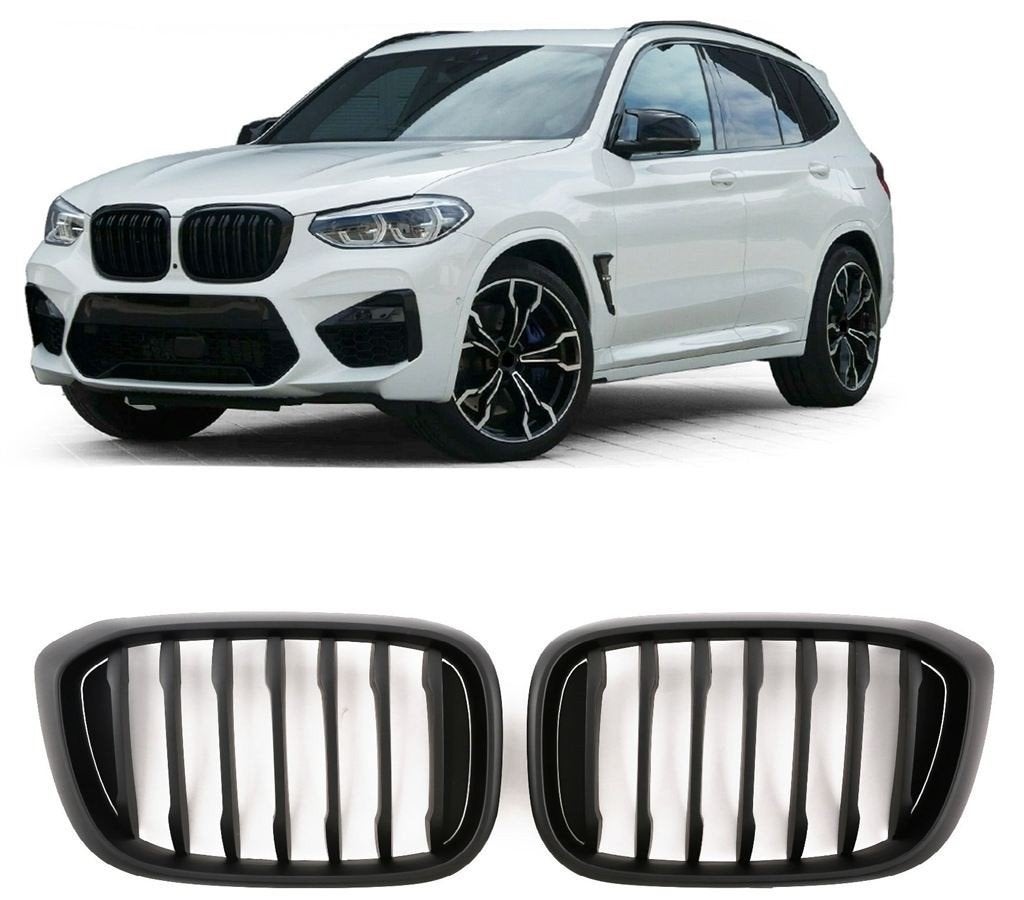 Grill Voor Bmw X3 G01 Sport Nieren Mat Zwart Enkele Spijl, Auto diversen, Verzenden, Automotive Parts, A.parts@hotmail.nl, Trasmolenlaan 12 3447 GZ Woerden