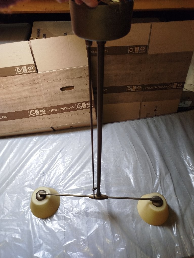 Tafelhanglamp, Ophalen, Gebruikt