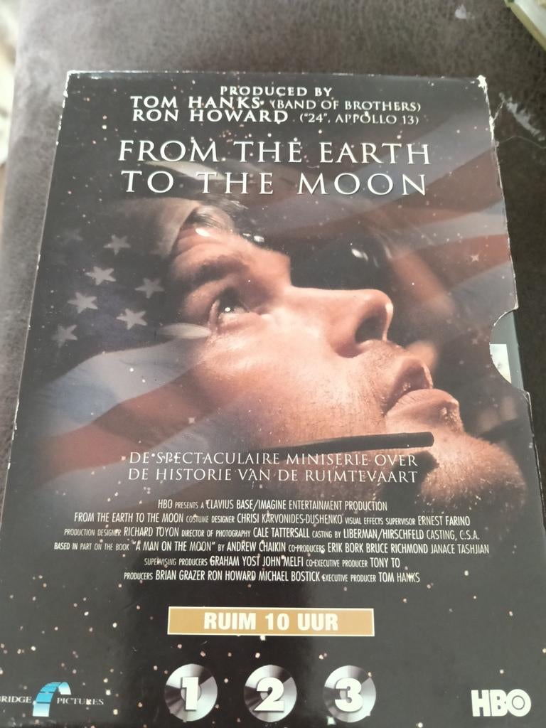 From the Earth to the Moon - Complete Miniserie DVD Boxset, Alle leeftijden, Ophalen of Verzenden, Gebruikt, Wetenschap of Techniek