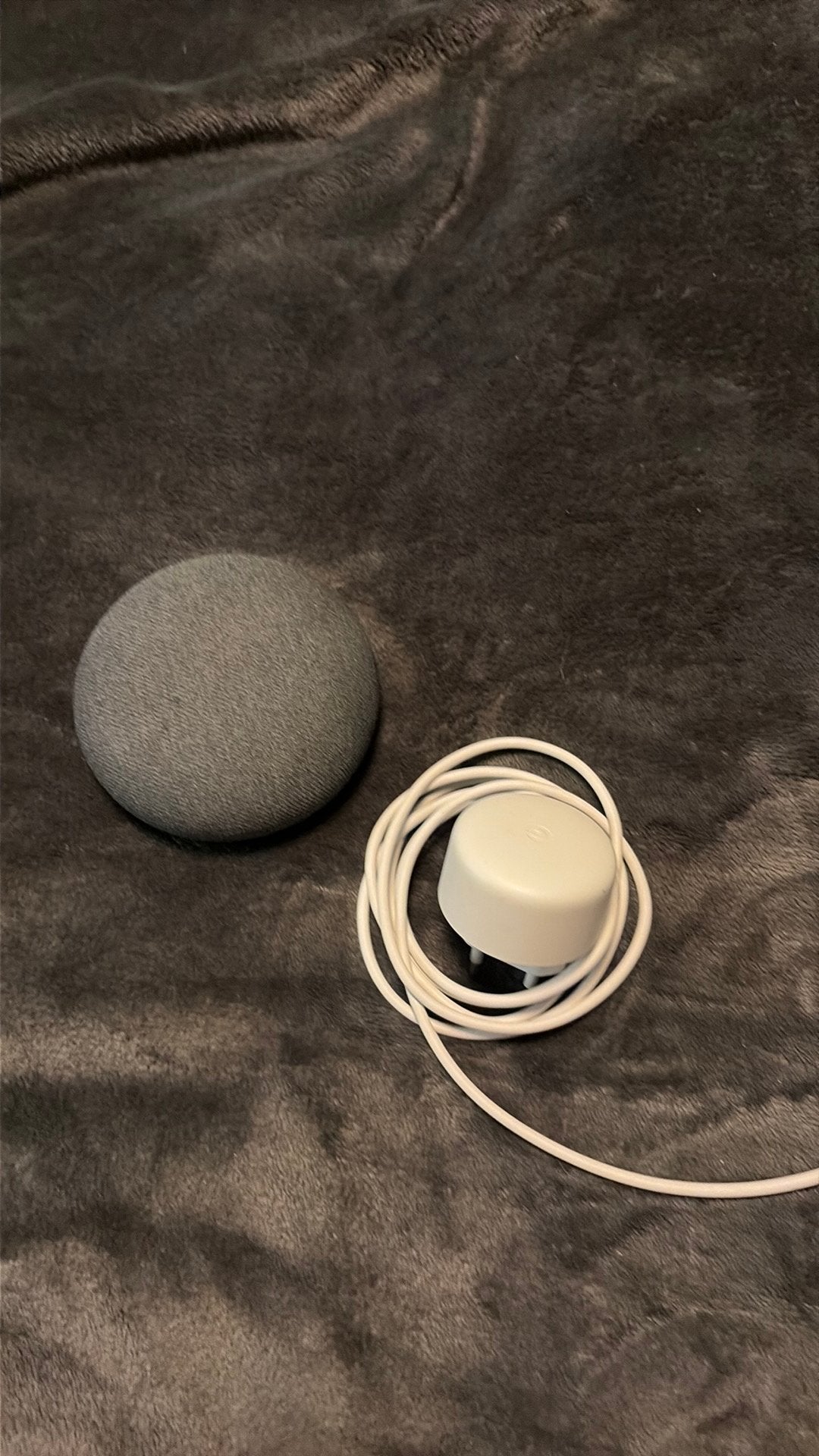 Google Nest mini 2e generatie, Telecommunicatie, Ophalen of Verzenden, Gebruikt, Oplaadkabel