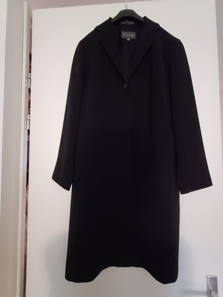 jas, Kleding | Dames, Ophalen, Zwart, Maat 42/44 (L), Zo goed als nieuw