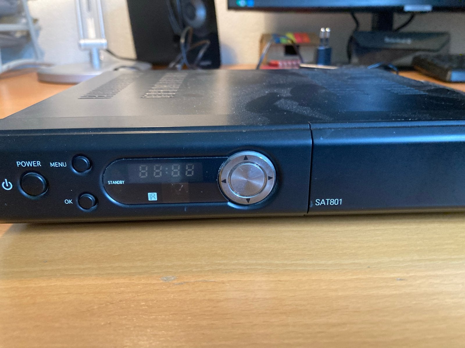 M7 SAT801 Satellietontvanger Decoder met Afstandsbediening, Audio, Tv en Foto, Ophalen, Gebruikt, Decoder
