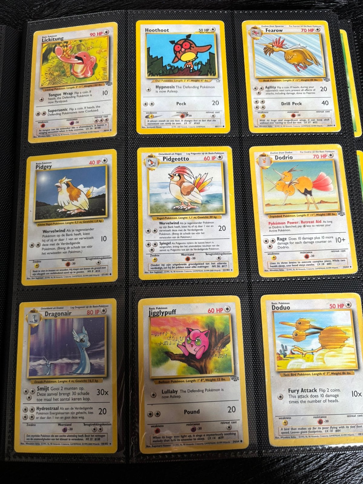 Oude Pokémon kaarten verzameling, Hobby en Vrije tijd, Ophalen of Verzenden, Zo goed als nieuw, Meerdere kaarten