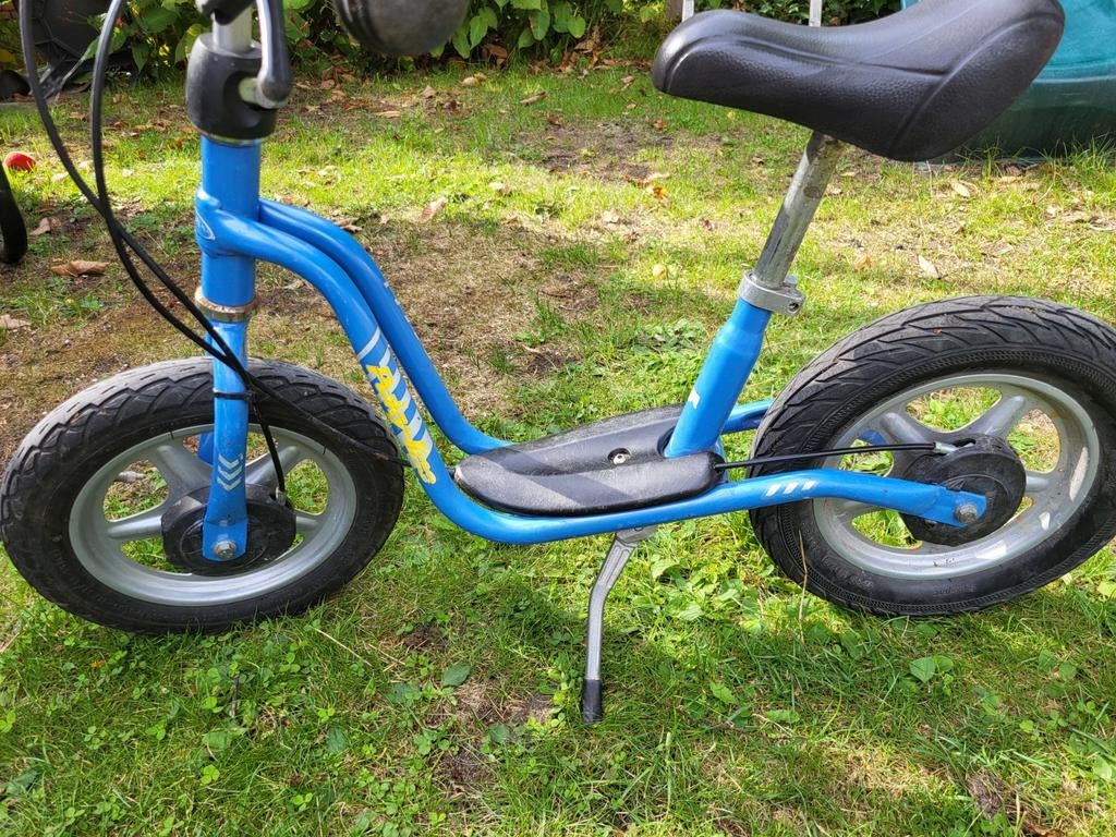 Puky Loopfiets XL blauw in goede staat!, Ophalen of Verzenden, Loopfiets