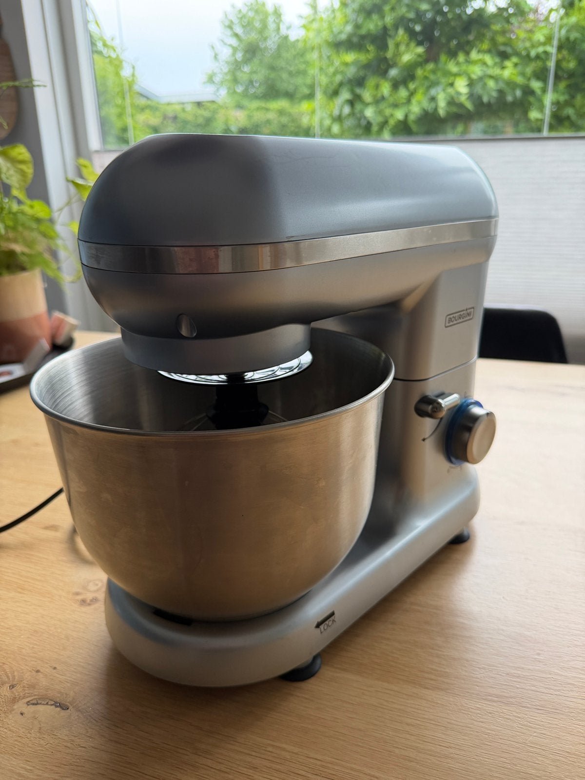 Bourgini keukenmachine, Witgoed en Apparatuur, Keukenmixers, 4 liter of meer, Ophalen, Gebruikt, 3 snelheden of meer