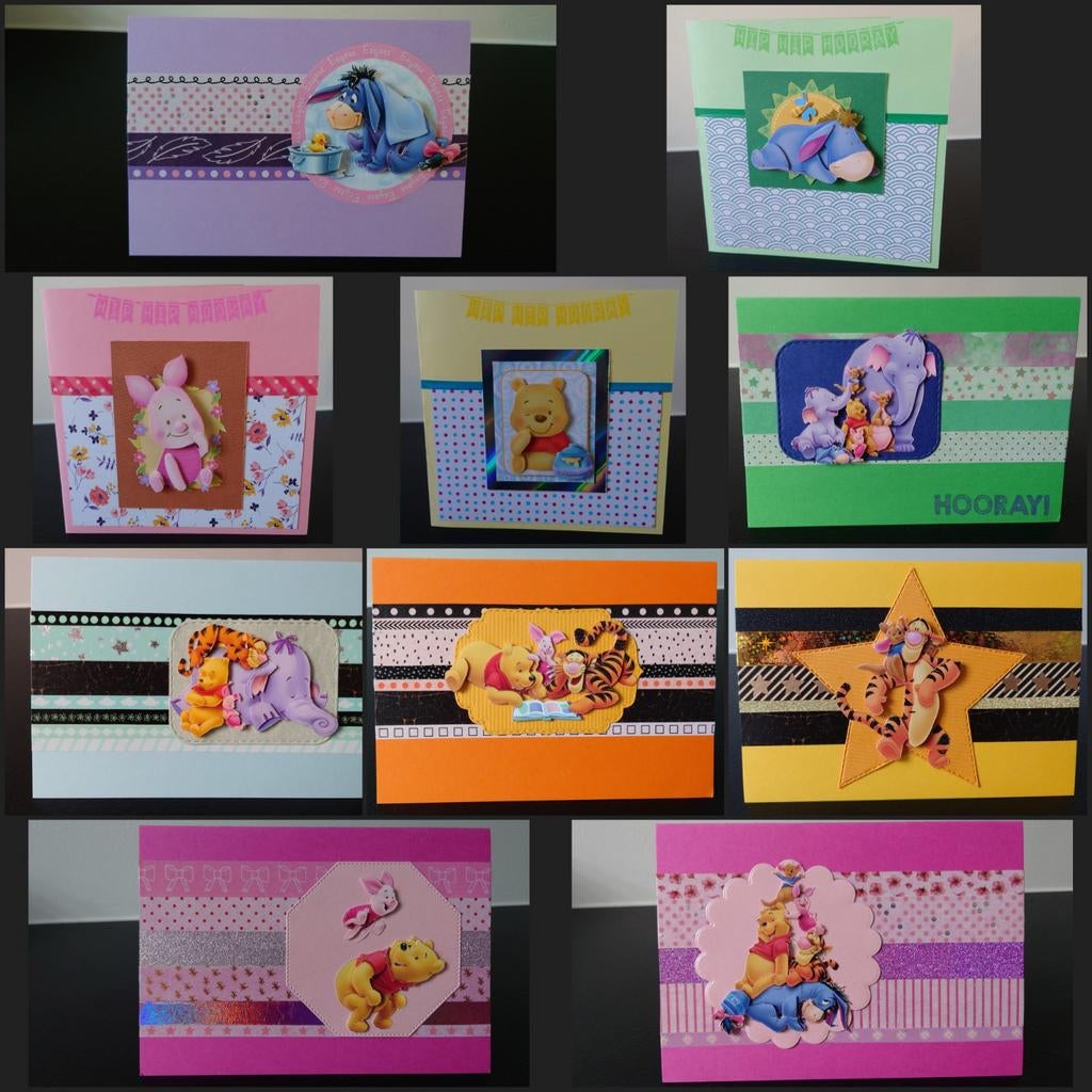 Disney Winnie de Poeh wenskaarten wenskaart kaarten kaart, Ophalen of Verzenden, Nieuw, Disney
