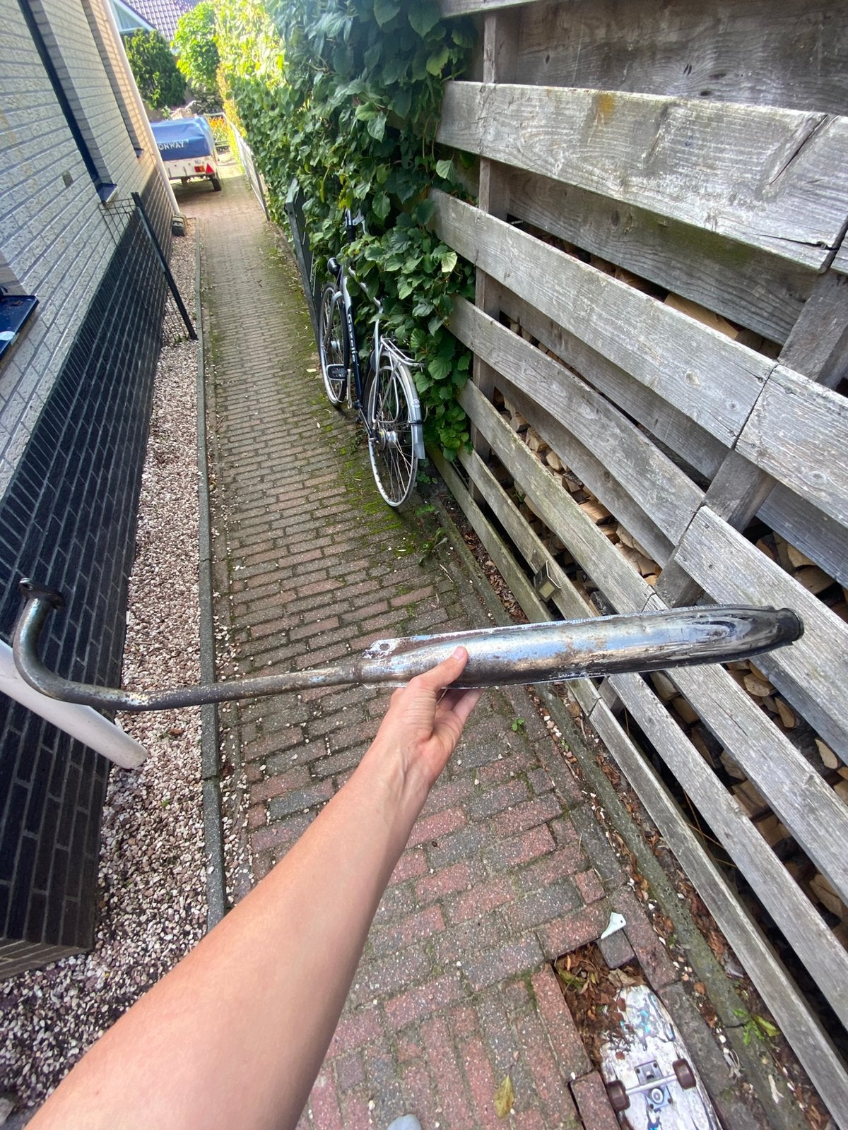 Tomos uitlaat, Ophalen, Zo goed als nieuw, Uitlaat
