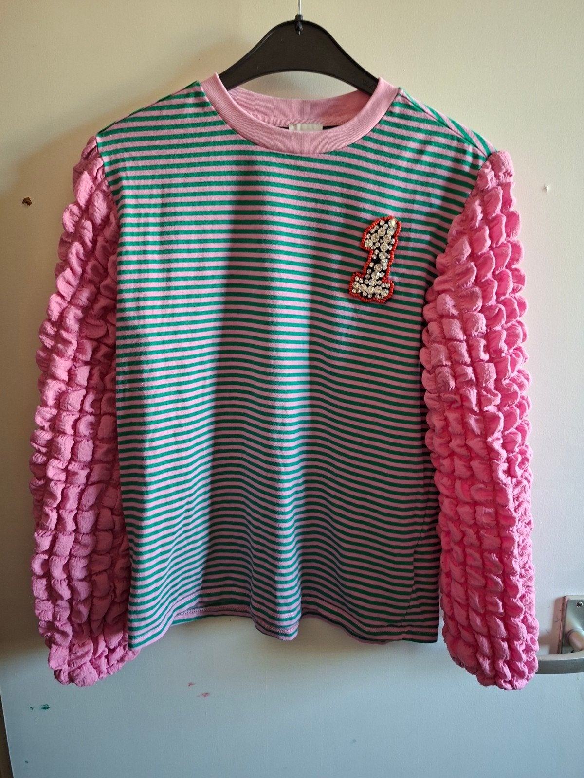 Shoeby shirt met aparte mouwen maat 170/176, Meisje, Ophalen of Verzenden, Zo goed als nieuw, Shirt of Longsleeve