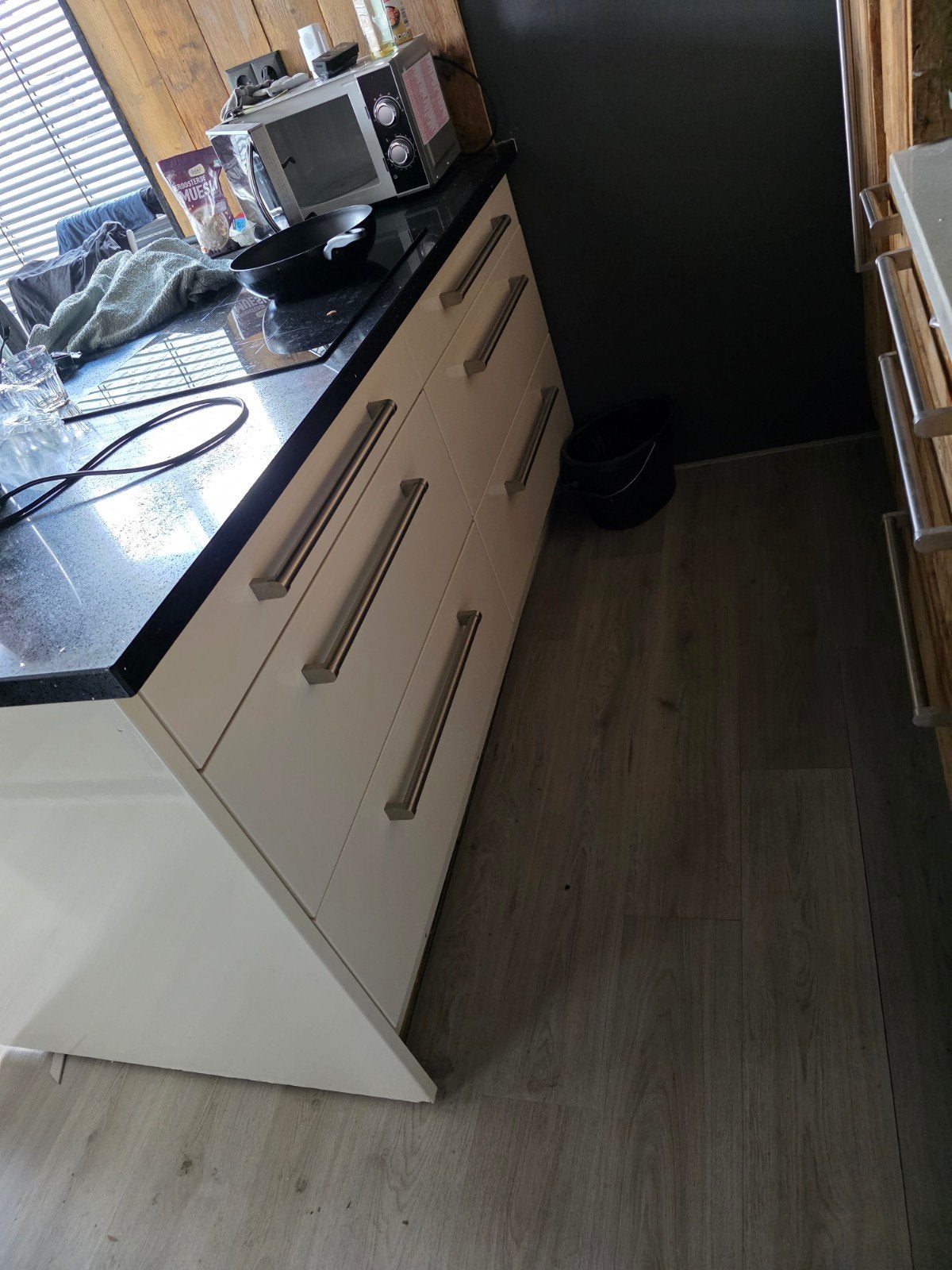 keukenblok 180breed, Huis en Inrichting, Keuken | Complete keukens, Gebruikt, Overige materialen, Wit, Enkelwandige keuken