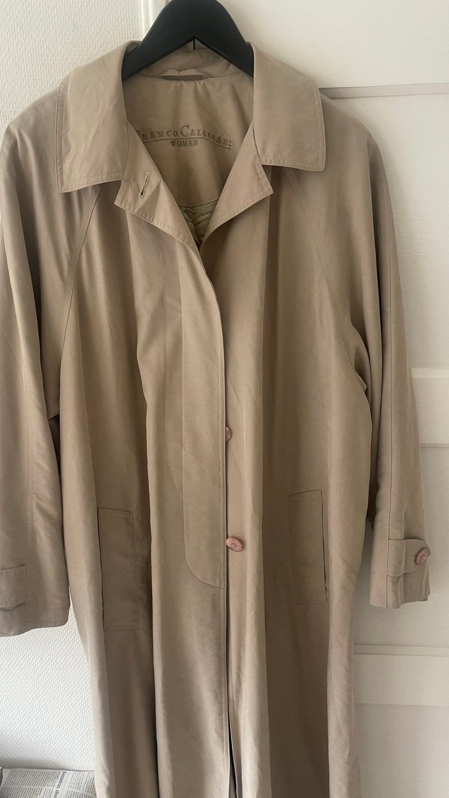 Te koop: trenchcoat, wellington, beige,, Ophalen of Verzenden, Zo goed als nieuw, Beige