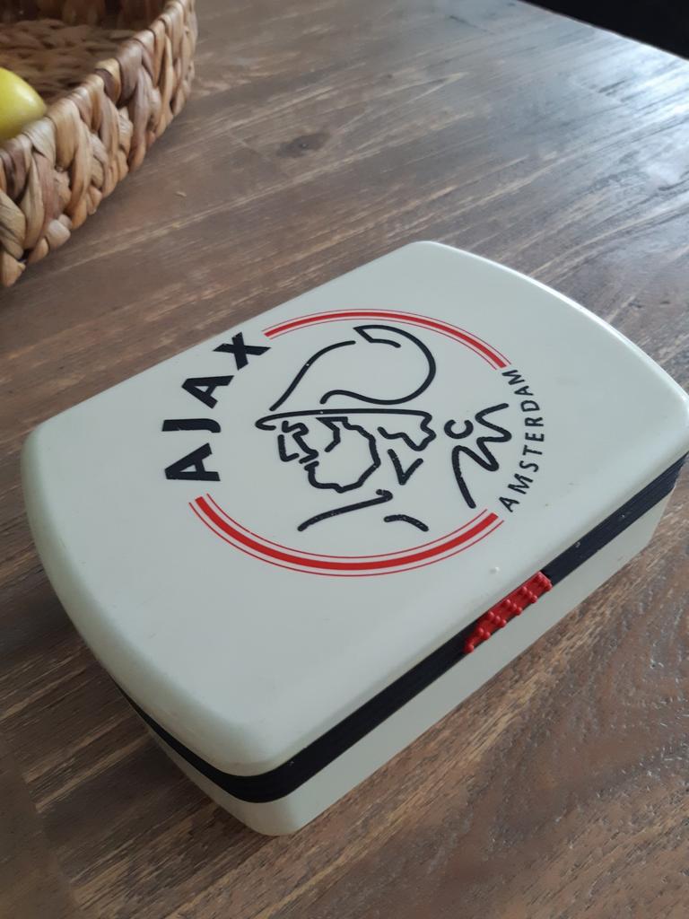 Ajax broodtrommel, Ophalen of Verzenden, Zo goed als nieuw, Ajax