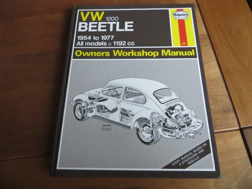 Haynes workshop manual Volkswagen Kever 1200 1954-1977, Ophalen of Verzenden