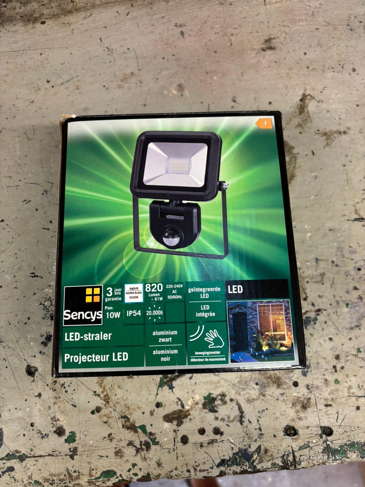 Led lamp met bewegingssensor, Led-lamp, Nieuw, Overige fittingen, Ophalen of Verzenden