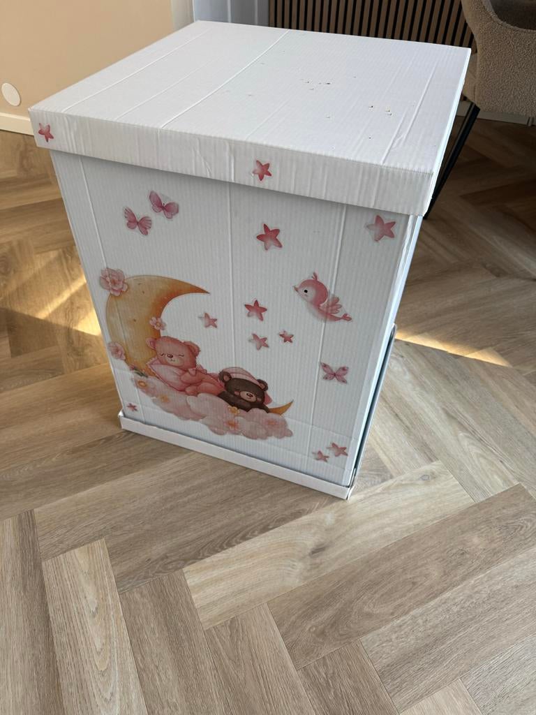 Gender reveal doos, Ophalen, Gebruikt, Kraamcadeau