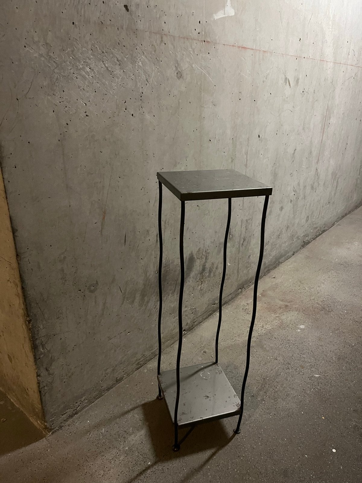 Metalen plantenstandaard, Ophalen, Minder dan 55 cm, Gebruikt, Metaal of Aluminium