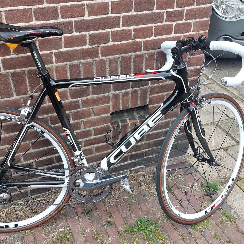 Cube Agree Race racefiets met Dura-Ace afmontage, Fietsen en Brommers, Fietsen | Racefietsen, Carbon, 57 tot 61 cm, Meer dan 20 versnellingen