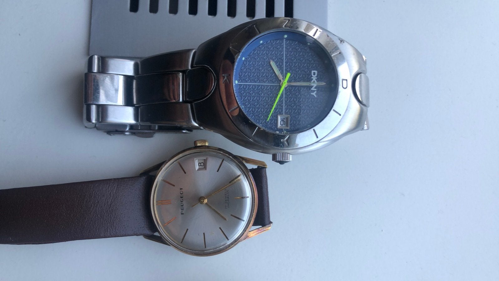 Vintage heren horloge’s, Ophalen of Verzenden, Zo goed als nieuw, Leer, Overige merken
