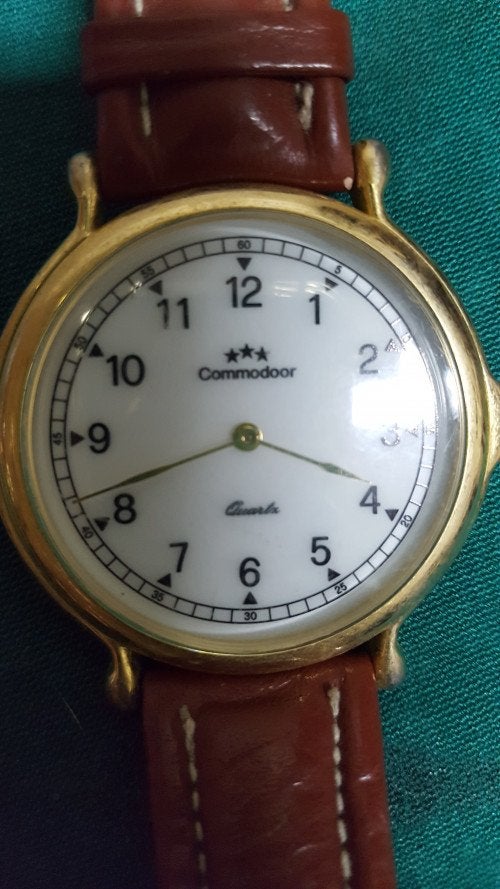 s [281 ] vintage horloge , bruin leer, Sieraden, Tassen en Uiterlijk, Ophalen of Verzenden, 'T Olde Gre-j, Info@toldegrej.nl, Endepoelstraat 20f Didam