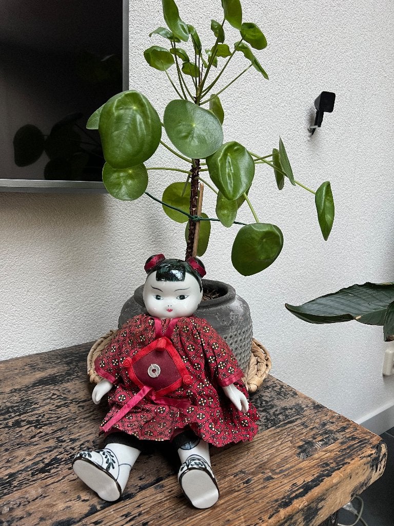 Chinese oude porselein pop chinees vintage, Antiek en Kunst, Antiek | Porselein, Ophalen of Verzenden