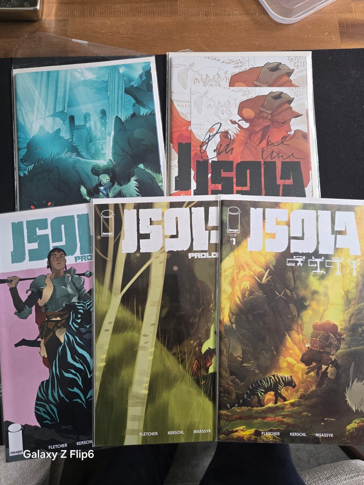 Isola Image Comics - 5 comics, Boeken, Complete serie of reeks, Ophalen of Verzenden, Zo goed als nieuw, Fletcher, Kerschl, Msassyk