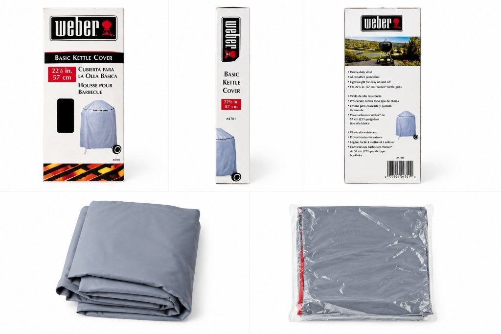 Weber BBQ Cover 57 cm (22½") – Nieuw – Originele Weber Hoes, Tuin en Terras, Ophalen of Verzenden, Nieuw, WEBER BBQ