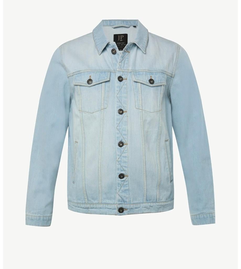 Heren spijkerjas 4XL, Ophalen of Verzenden, Zo goed als nieuw, Overige maten, Blauw