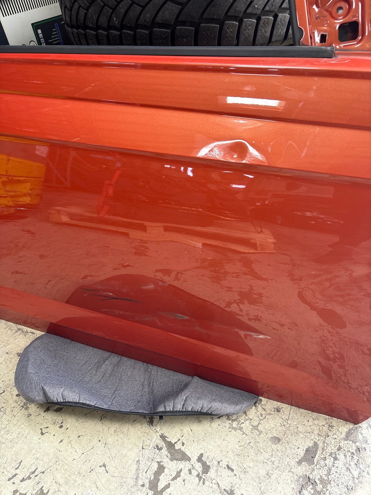 VW Polo 2G Deur Rechts Voor (2018+) met kleine deukjes, Gebruikt, Ophalen of Verzenden, Volkswagen, Voor
