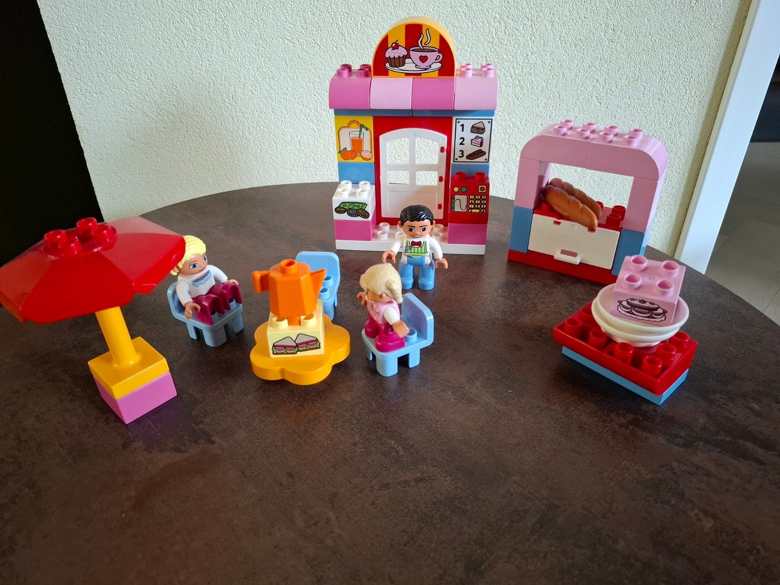 LEGO Duplo Café/Bakkerij set - Compleet (excl. boekje), Ophalen, Gebruikt, Overige merken