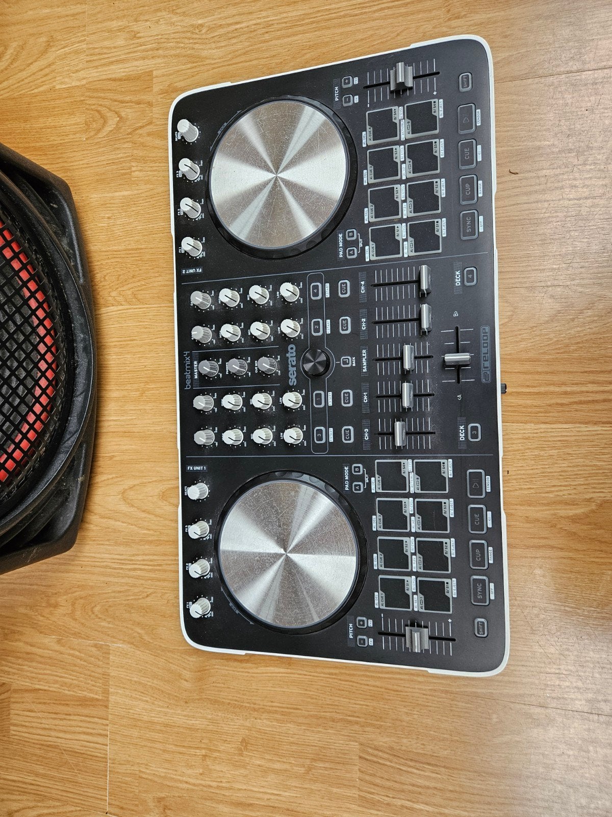 Volledige traaitafel set met speaker en kabels, Ophalen