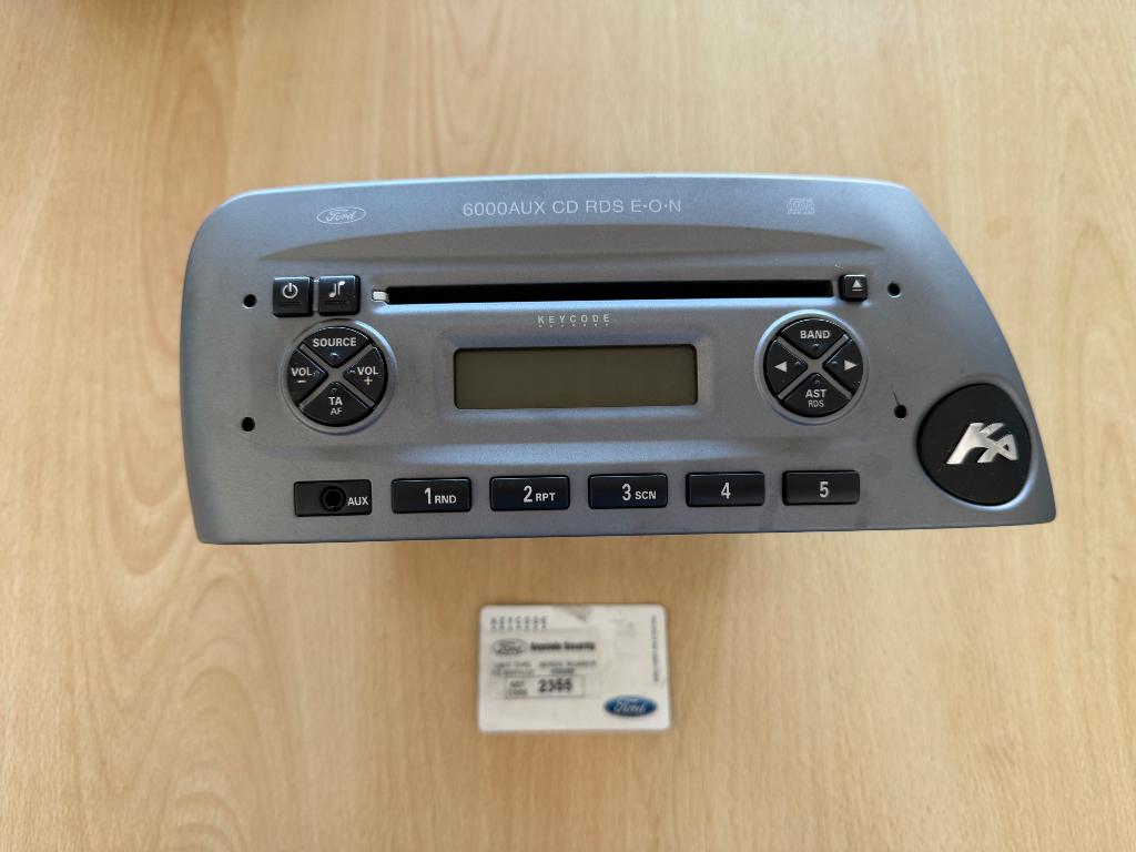 Ford Ka 6000 Audio/CD speler Nieuwe type vanaf 2008, Ophalen of Verzenden, Nieuw, Ford