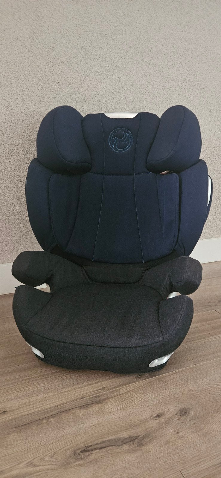 Cybex Solution Q-Fix Marine Blue autostoel, 15 t/m 36 kg, Zo goed als nieuw, Ophalen, Overige merken