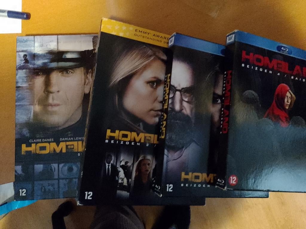 Homeland seizoenen 1-4, Ophalen of Verzenden, Zo goed als nieuw