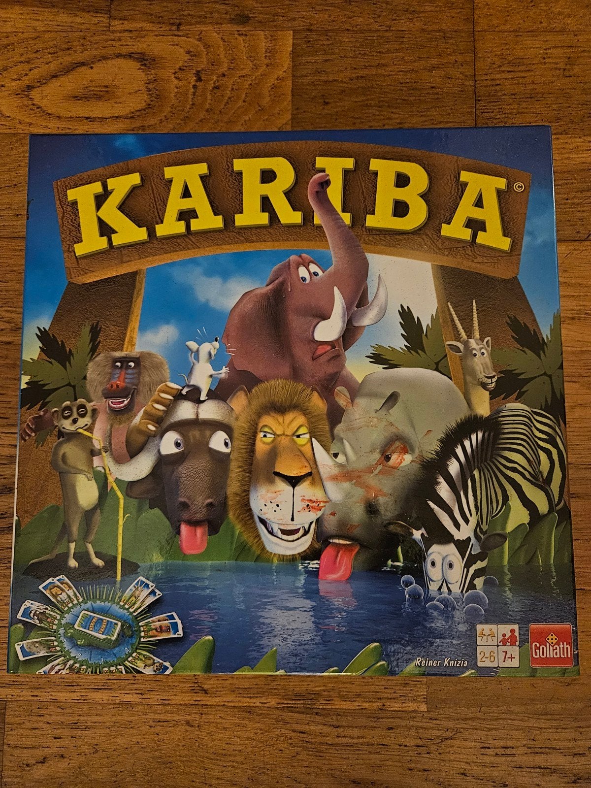 Kariba van Reiner Knizia, Ophalen, Zo goed als nieuw
