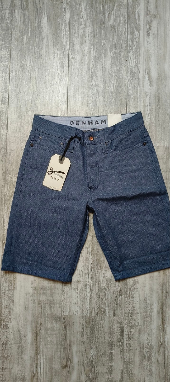Denham Shorts - Korte Broek - Drill Shorts, Blauw, Nieuw, Overige maten, Ophalen of Verzenden