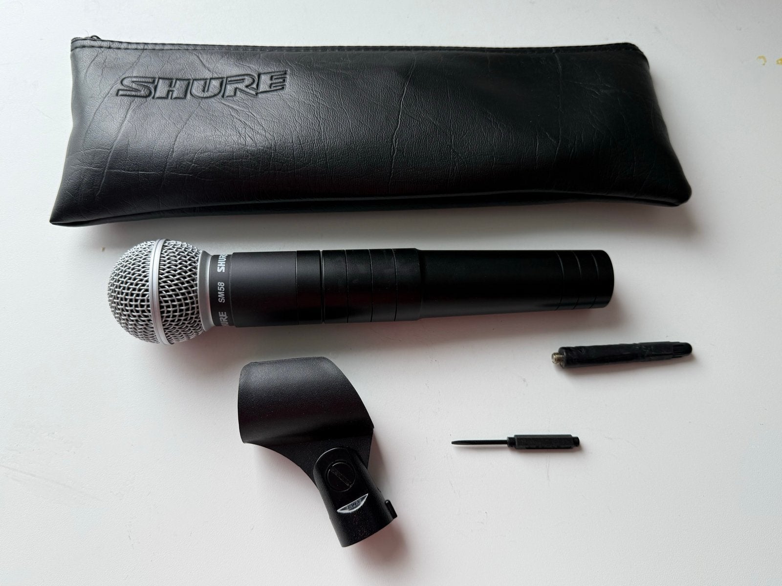 Vintage Shure EC-serie Draadloze Set (SM58 EC2), Ophalen, Gebruikt, Zangmicrofoon, Draadloos