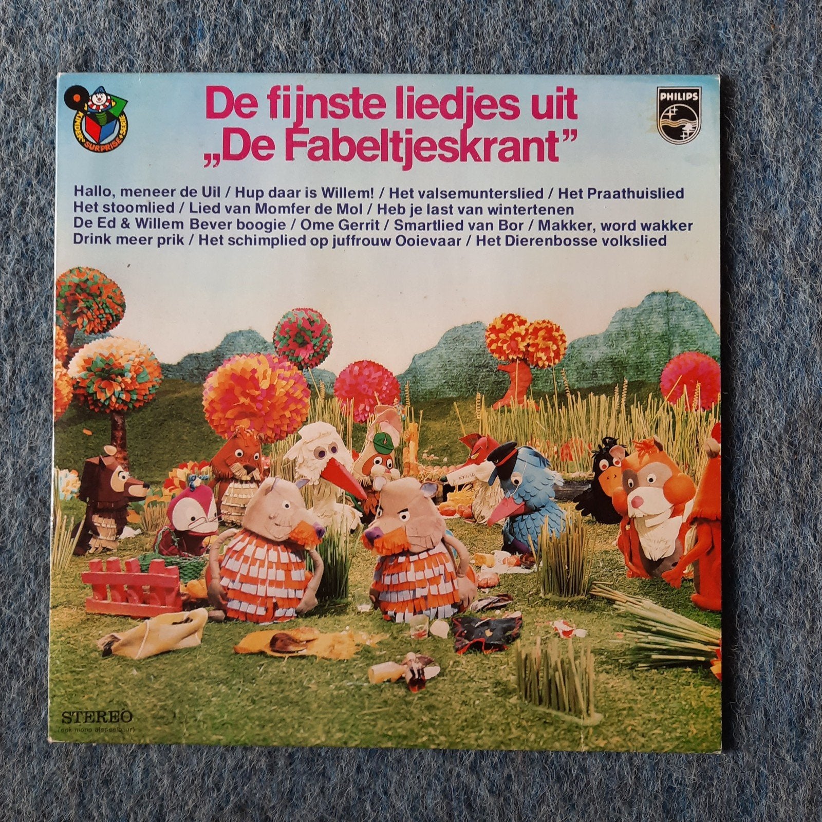 LP Fabeltjeskrant - De Fijnste Liedjes Uit De Fabeltjeskrant, LP, Gebruikt, Ophalen of Verzenden, 12 inch
